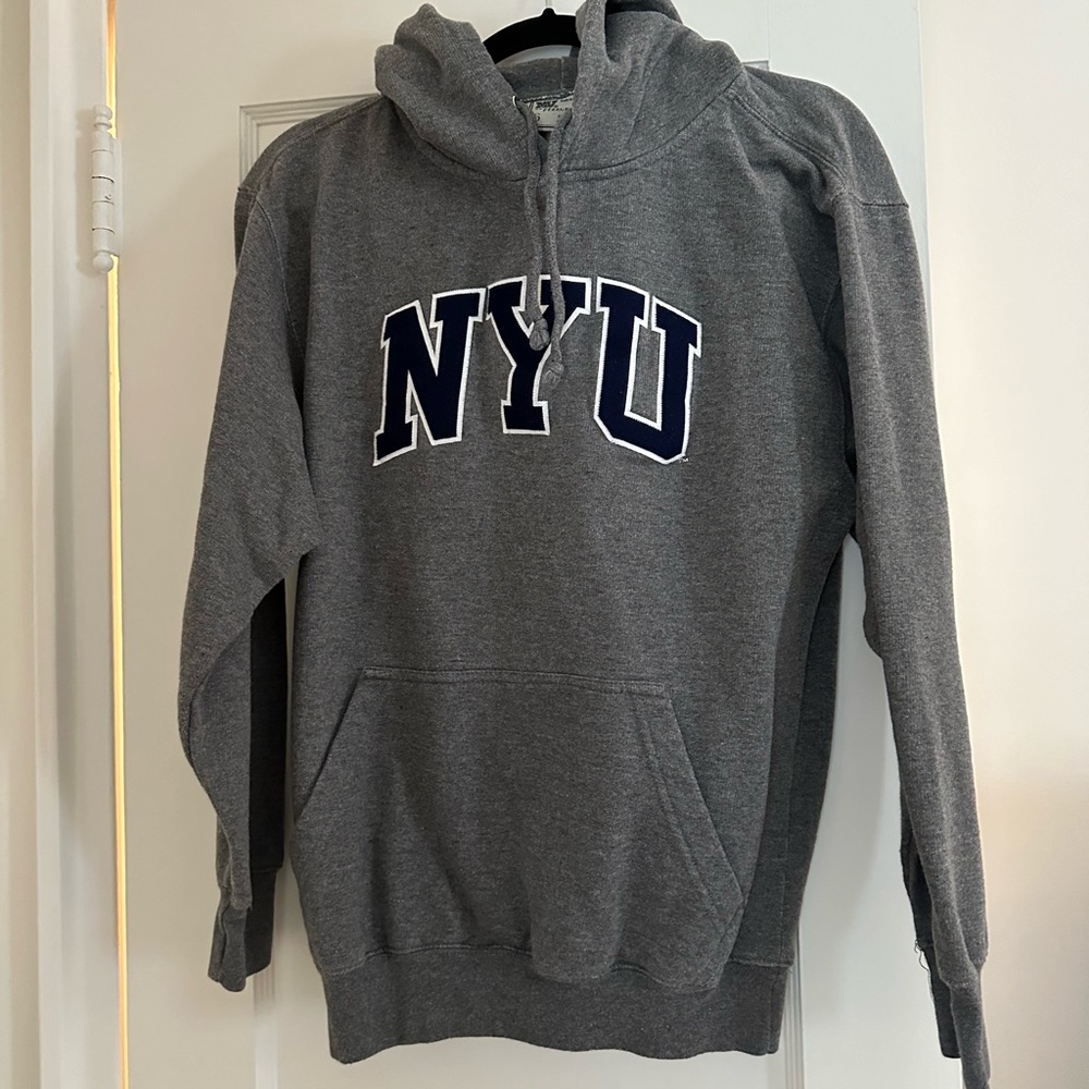 NYU Hoodie Sweatshirt Unisex Size Small
